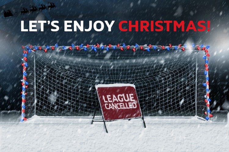 LEAGUE CANCELLED UNTIL MONDAY 6TH JANUARY FOR CHRISTMAS!