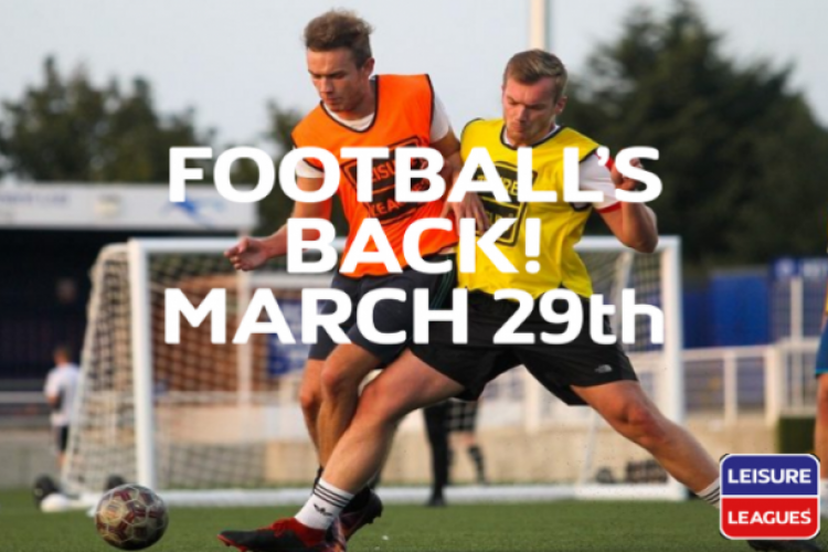 Lichfield Leisure Leagues resumes 29th March!