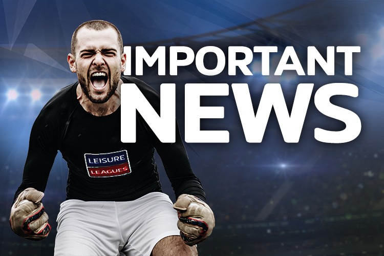 NO FIXTURES NEXT WEEK DUE TO BANK HOLIDAY