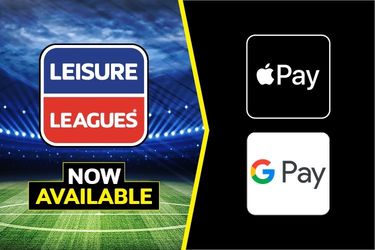 APPLE & GOOGLE PAY NOW COMPATIBLE WITH LEISURE LEAGUES!