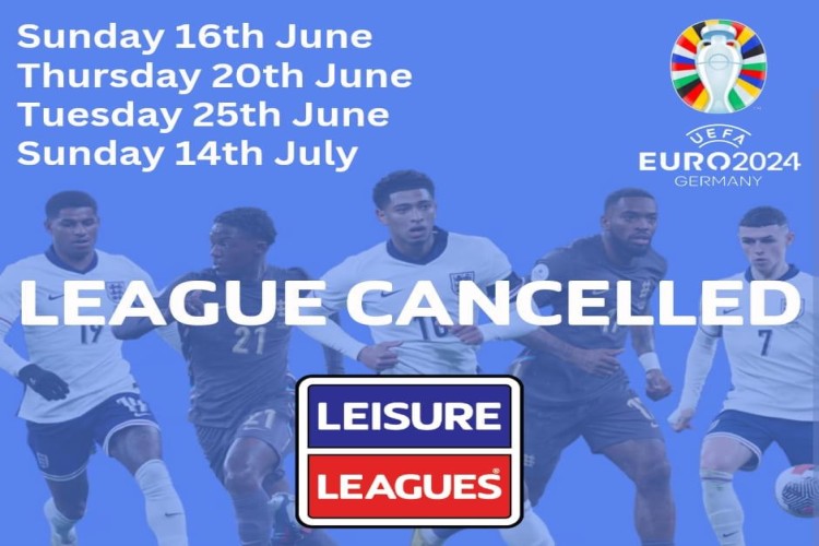 League off due to England Game